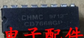 【全新原装】CD7668GP 直插16脚 双声道前置放大器芯片 集成电路
