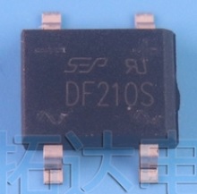 【全新原装】DF210S DF210 贴片4脚 整流桥堆 2A 1000V SOP-4封装