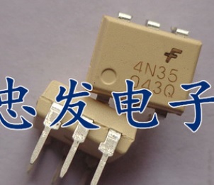 【全新原装】4N35 EL4N35M 直插6脚 光耦 光电耦合器 IC集成电路