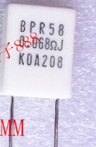 【全新】无感水泥电阻 BPR58 0.068R 5W 5瓦 68毫欧 R068 立式2脚