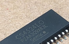 【全新原装】CS4524LO CS4524L0 贴片28脚 接口IC芯片 机顶盒集成