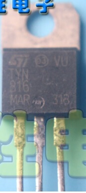 【原装拆机】TYN816 铁头 单向可控硅 电子元器件 TO-220封装