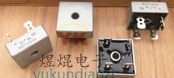 【全新原装】KBPC1510 整流桥堆 方形全桥 15A 1000V 桥式整流器