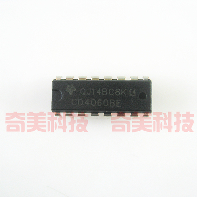 【全新原装】CD4060BE 直插16脚 二进制串行IC芯片 计数分频器