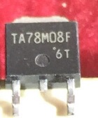 【全新原装】TA78M08F TA7808F 7808 贴片 三端稳压管 TO-252封装