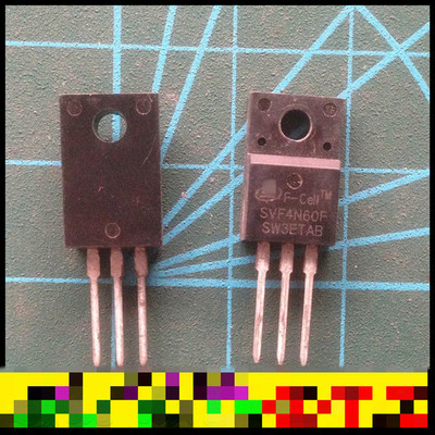【全新原装】SVF4N60F 4N60 塑封 MOS场效应管 4A 600V TO-220F