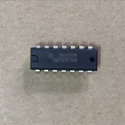 【全新原装】SN74LS74AN  HD74LS74AP 74LS74 直插14脚 触发器IC