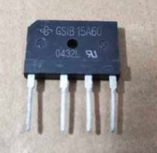 【全新原装】GSIB15A60 GS1B15A60 4脚 整流桥堆 15A 600V 排桥