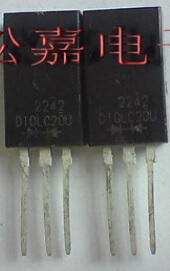 【全新原装】D10LC20U 快恢复整流管 电子元器件 10A 200V TO220F