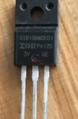 【全新原装】IRGIB10B60KD1 GIB10B60KD1 MOS场效应管 TO-220F