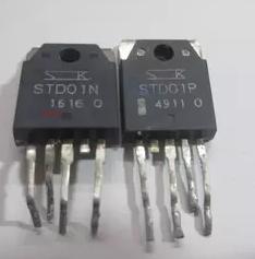 【原装拆机】STD01N STD01P 达林顿 音频功放对管 三极管 1对17元