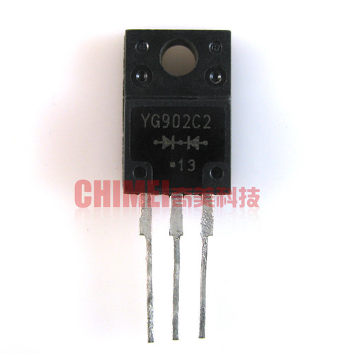 【原装拆机】YG902C2 YC902C2 塑封 肖特基 10A 200V 电源三极管