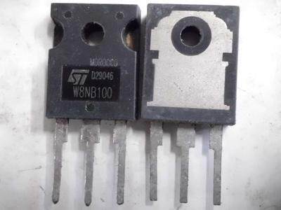 【原装拆机】W8NB100 W8NC100 ST8N100 MOS场效应管 TO-247封装
