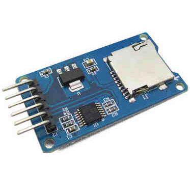 【全新】MicroSD卡模块 迷你TF卡读写SPI接口 带电平转换IC芯片