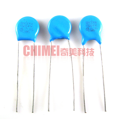 【全新原装】压敏电阻器 V10241U 10D241K 10D241 2脚 电子元器件