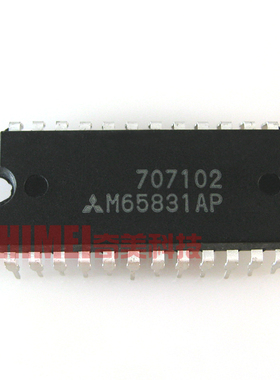 【原装拆机】M65831AP M65831P 功放混响IC芯片 混音数码集成电路