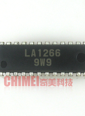 【全新原装】LA1266 直插24脚 收音录音机调谐器立体声解码IC芯片