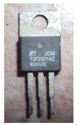 【原装拆机】TOP202YAI 铁头 液晶电源驱动开关管 TO-220封装