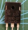 【全新原装】ESAD92-02 电焊机快恢复整流二极管 200V 20A TO-247