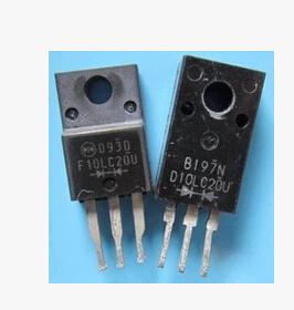 【原装拆机】D10LC20U F10LC20U 快速整流二极管 10A 200V TO220F