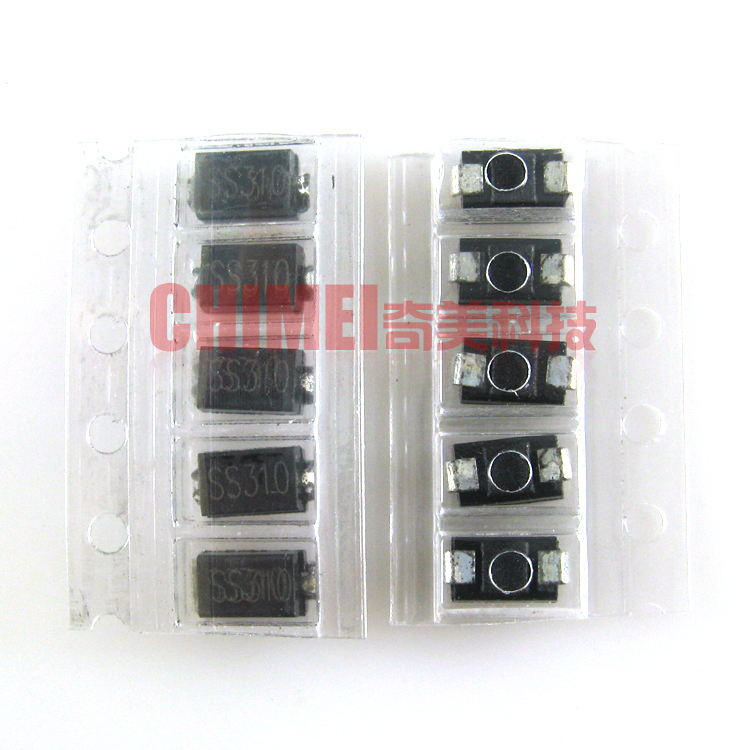【全新原装】SS310 SR3100 贴片肖特基二极管 3A 100V 10只2.2元