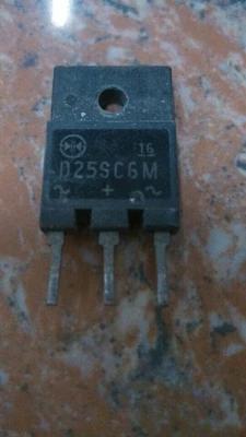 【原装拆机】D25SC6M 肖特基整流二极管 电子元器件 25A 600V