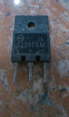 【原装拆机】D25SC6M 肖特基整流二极管 电子元器件 25A 600V