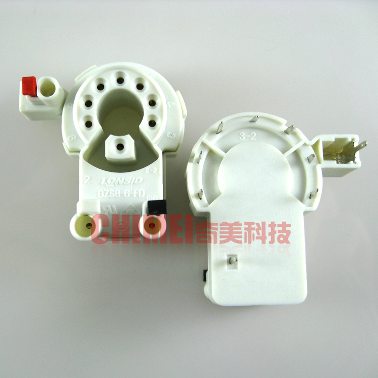 【全新】GZS8-6-FD 电视机管座 彩色显像管插座 电子元器件 配件