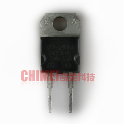 【原装拆机】STTH12R06D STTA1206D 快恢复整流二极管 TO-220封装