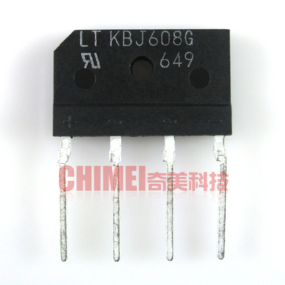 【全新原装】KBJ608 KBJ608G 整流桥堆 6A 800V 扁桥 电子元器件