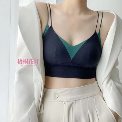 梧桐花开正品薄棉文胸HN22804