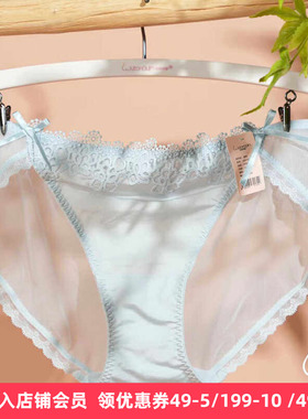 梧桐闺蜜内裤女中低腰三角裤性感轻薄高开叉舒适纯棉底档GM24510