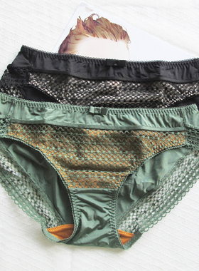 AERENEY爱亦心伊文胸配套81396/82396中腰蕾丝内裤平角裤63396