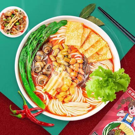 柳州特色美食乐寻味螺蛳粉320g*3/5袋装广西柳州网红香辣速食米粉