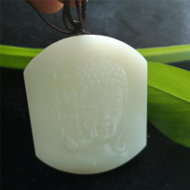 如来佛新疆和田玉挂件玉佩