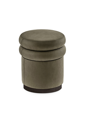 Gallotti&radice意式极简创意圆凳化妆梳妆凳换鞋凳别墅家具定制