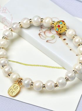 北京香灰琉璃手串手链