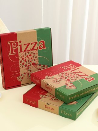 7 8 9 10 12寸披萨盒子家用商用pizza包装盒定做外卖打包纸盒定制