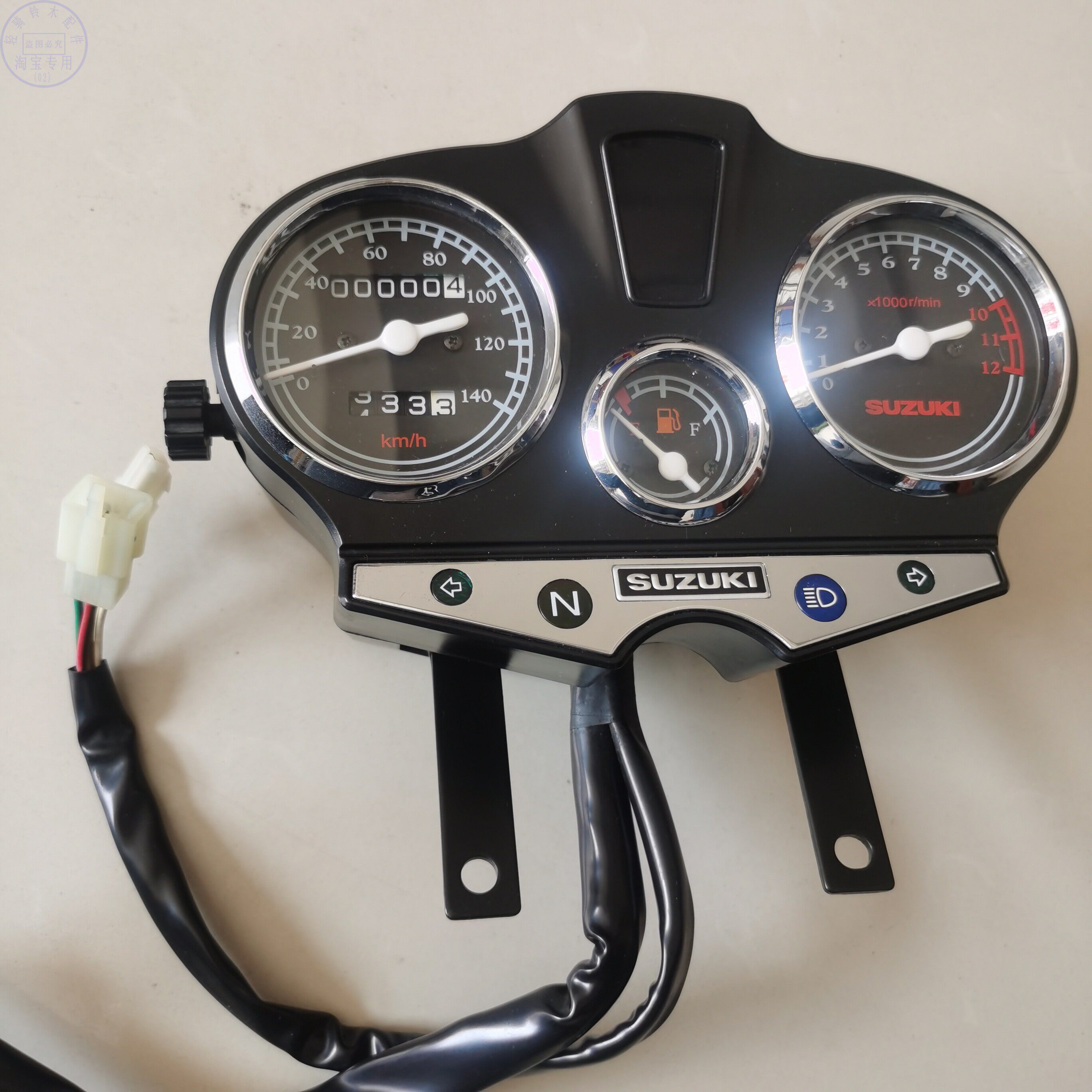 适用轻骑铃木骏威GSX125仪表QS125-3AB机械里程表迈速表速度米表