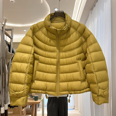 轻薄羽绒服女款排骨2025新款冬季短款超好看今年流行爆款宽松外套