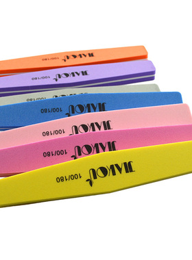 真甲 假甲 打磨砂条 打磨条 指甲挫 海绵锉 打磨菱形锉条 满包邮