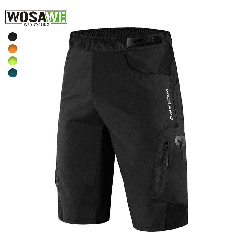 沃萨维男士公路自行车骑行裤山地速降中裤休闲透气速干单车五分裤