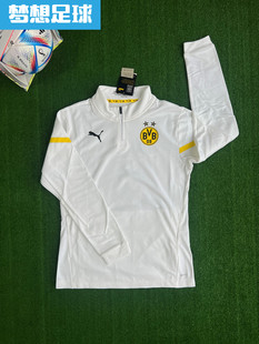 【梦想足球】多特蒙德FirstMile联名2122球员版半拉链训练 764299