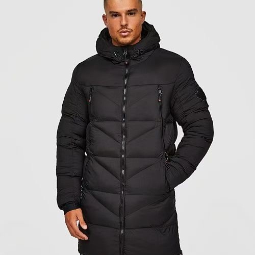 户外防风防水保暖棉服男冬季加厚连帽外套情侣款棉衣