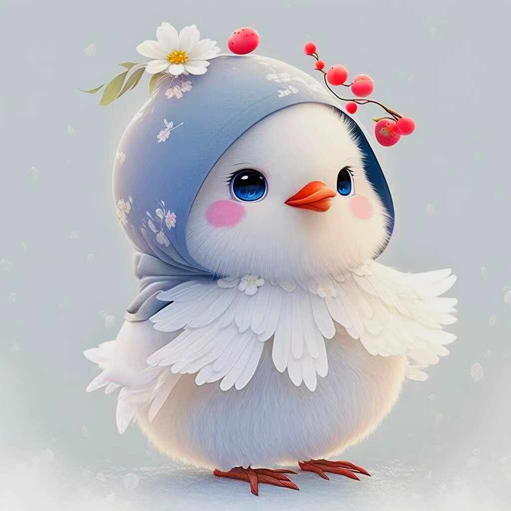 小众原创可爱卡通头像屏保图片壁纸会员养号壁纸