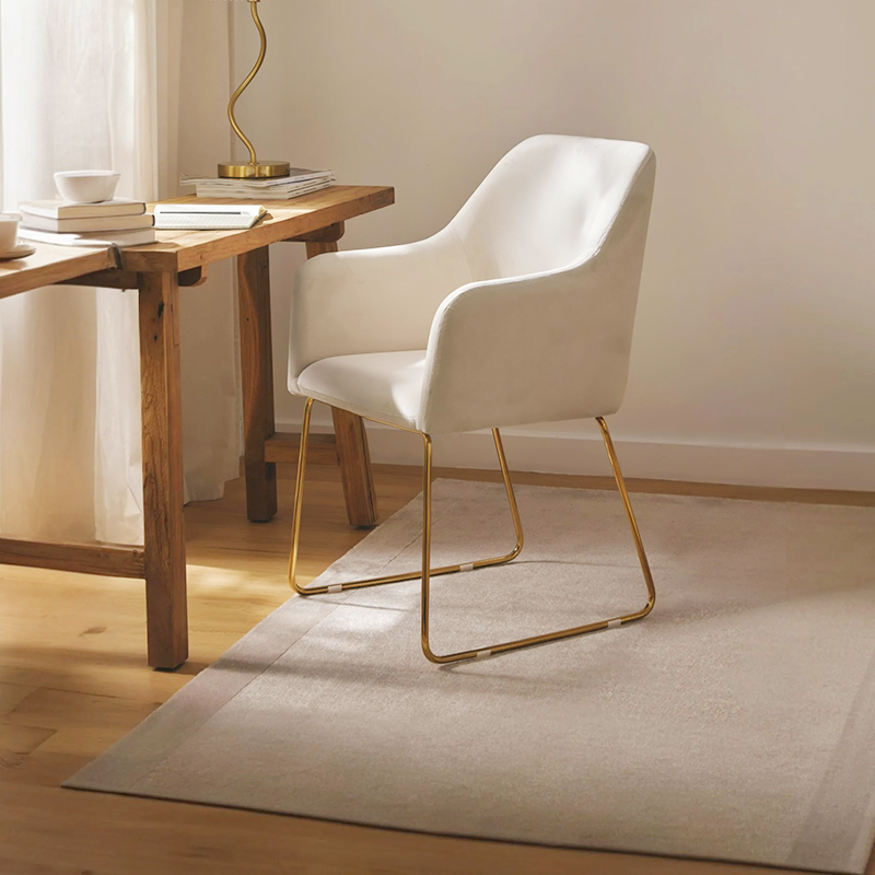 意式极简餐椅北欧设计师椅子