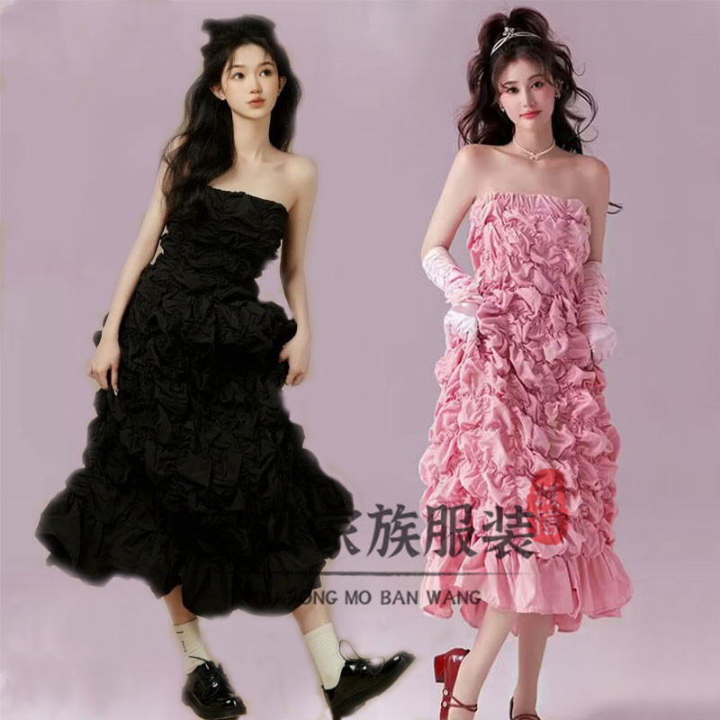 韩系影楼新款孕妇写真小清新礼服