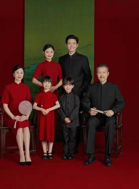 影楼亲子装儿童摄影服装