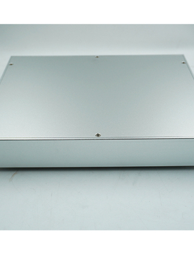 375MM269MM 全铝机箱 解码器外壳 前级功放 喷砂全白色 铝外壳