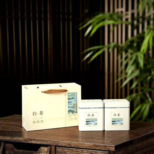 2026新品200-250g白茶铁罐方罐罐铁盒平角茶叶罐包装罐茶叶盒包邮